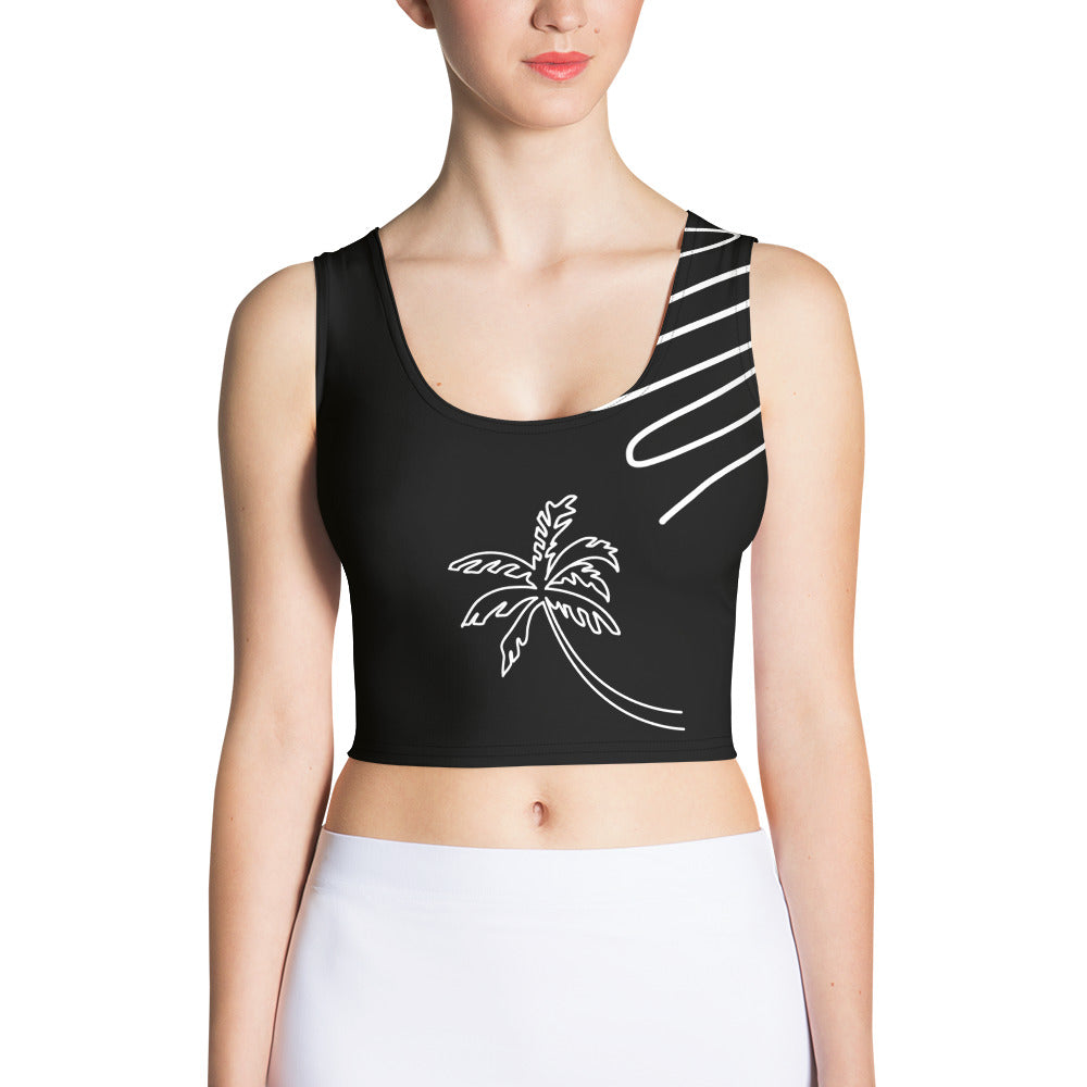 Monochrome Crop Top