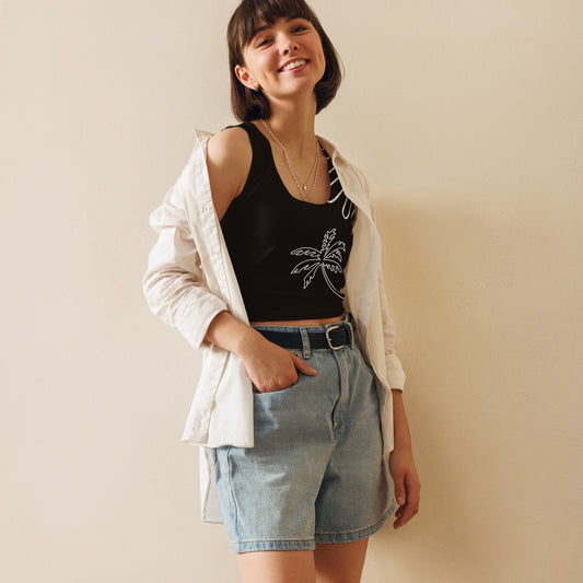 Monochrome Crop Top